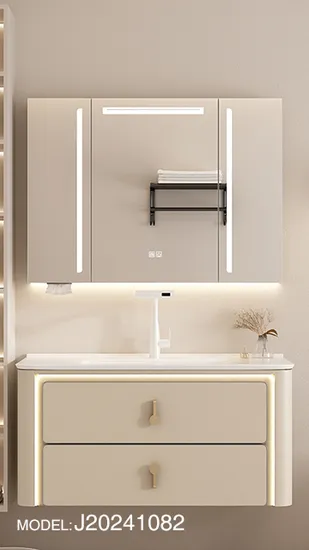 Armoire de salle de bains en contreplaqué, vente en gros, armoire de salle de bains en contreplaqué